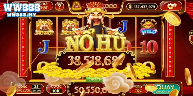 Game nổ hũ tại WW88 mang đến nhiều điều bất ngờ